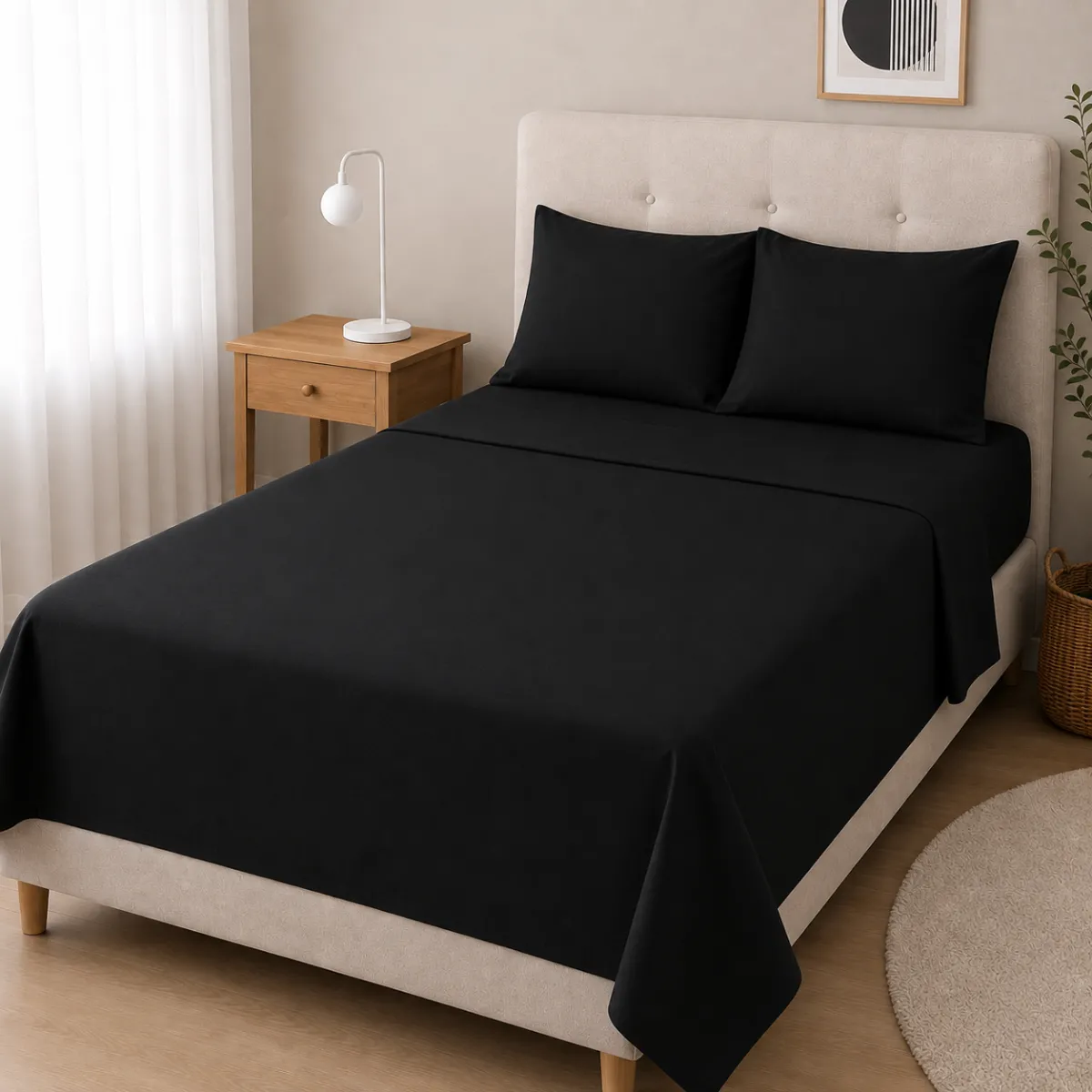 Juego de Sábanas Super Soft 400 H 2 1/2 Plazas S3009