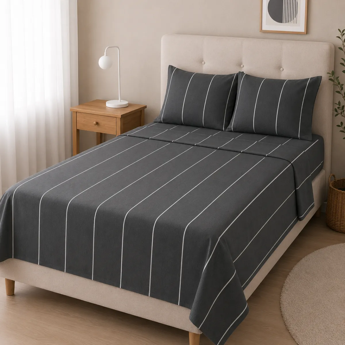 Juego de Sábanas Super Soft 400 H 2 1/2 Plazas S3013