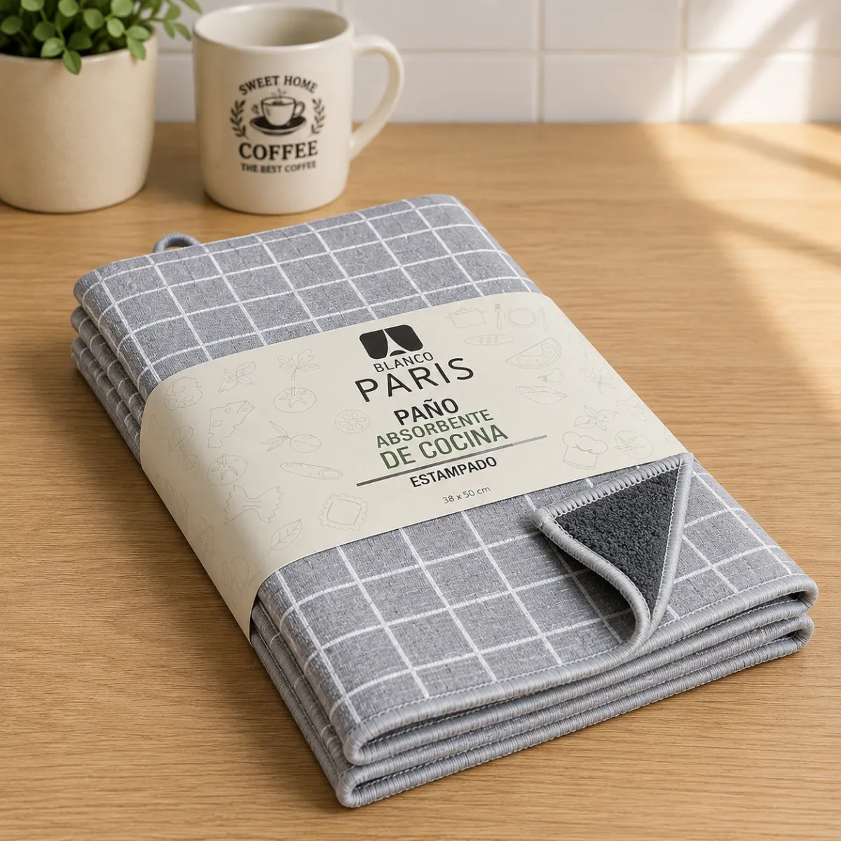 Paño Absorbente de Cocina Estampado RP8053